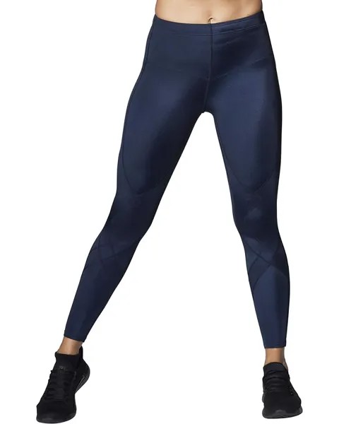 Брюки CW-X Stabilyx Joint Support Compression Tights, цвет True Navy
