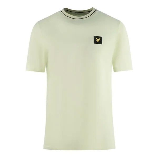Повседневная футболка с кружевом Lyle & Scott, зеленый