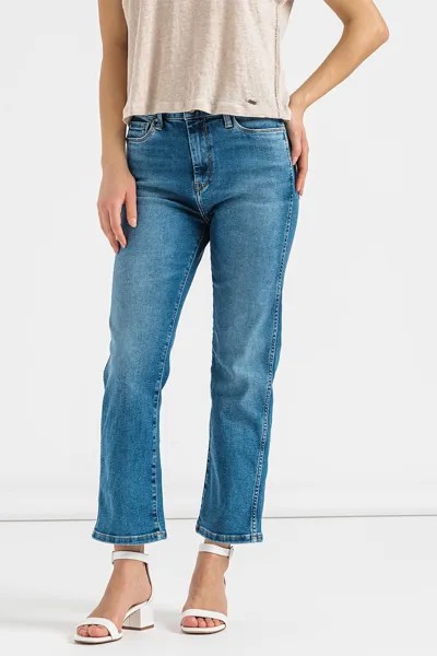 Облегающие джинсы Dion с высокой талией Pepe Jeans London, синий