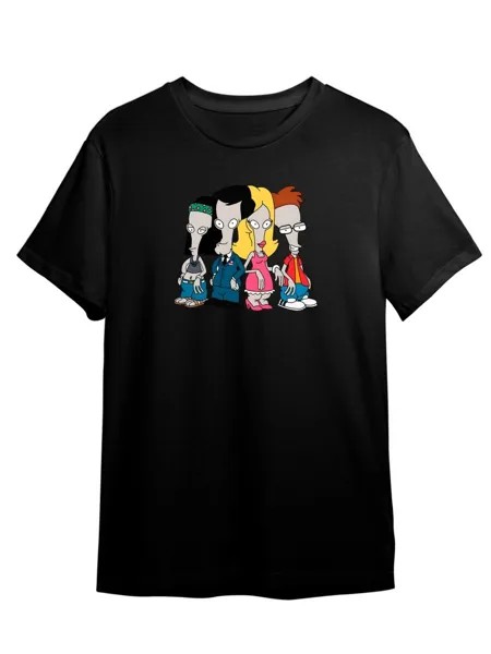 Футболка унисекс Каждому Своё Американский папаша/American Dad MUAP5 черная L
