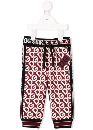 Dolce & Gabbana Kids спортивные брюки с логотипом
