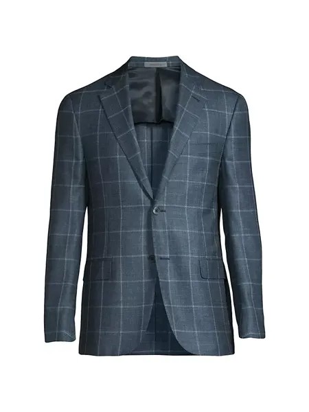 Куртка для оконных ворот Corneliani, темно-бирюзовый