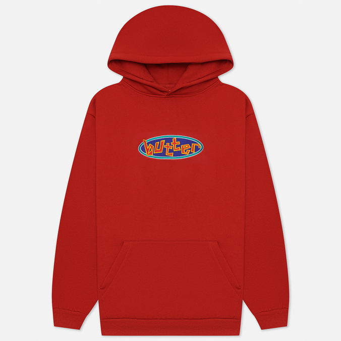 Мужская толстовка Butter Goods Scattered Embroidered Hoodie красный, Размер L