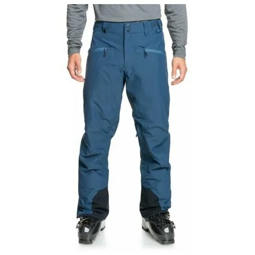 Брюки Quiksilver, размер M, синий