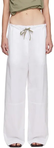 Белые спортивные брюки Paris Georgia Enzo