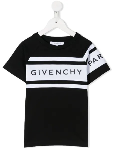 Givenchy Kids футболка с логотипом