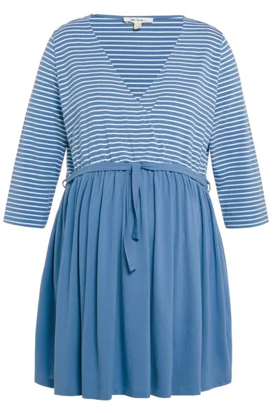 Платье Ulla Popken Jersey, цвет mattes blau