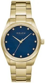 Fashion наручные  женские часы Obaku V263LXGLSG. Коллекция Chili