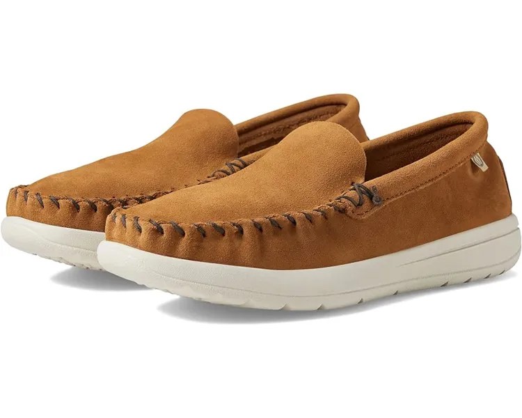 Лоферы Minnetonka Discover Classic, цвет Dusty Brown