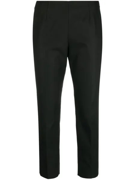 Peserico cropped tailored trousers, черный