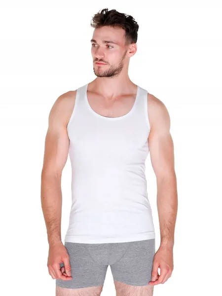 Майка мужская OZ1901-A Oztas белая 2XL
