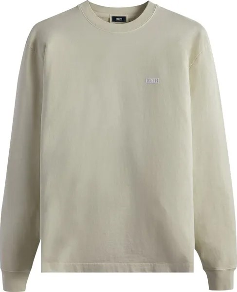 Лонгслив Kith Long-Sleeve Lax Tee 'Chalk', кремовый