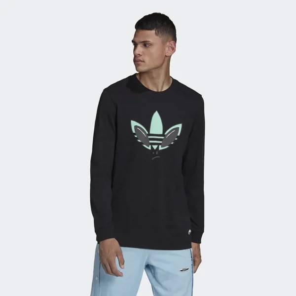 Лонгслив женский Adidas HC9458 черный L
