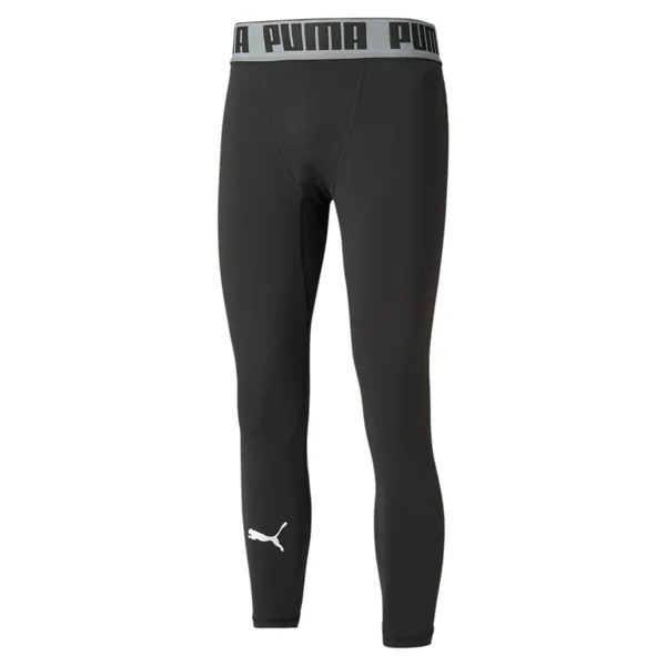 Тканевые брюки Puma Jogging BBall Compression FL, черный