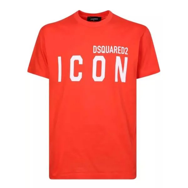 Футболка orange icon t-shirt Dsquared2, мультиколор