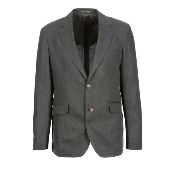 Куртка linen delave hopsack 8hokhaki Hackett, зеленый