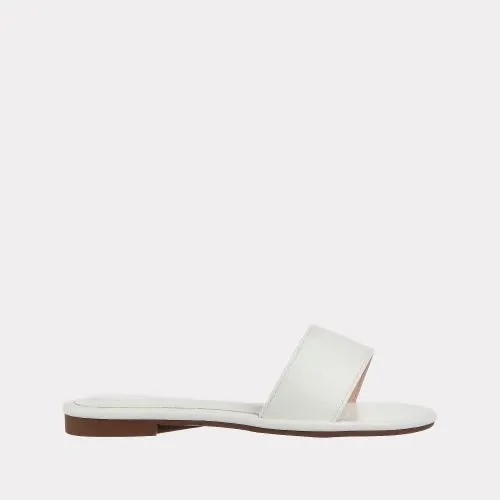 Сланцы женские Versiya shop SW525 белые 38 RU