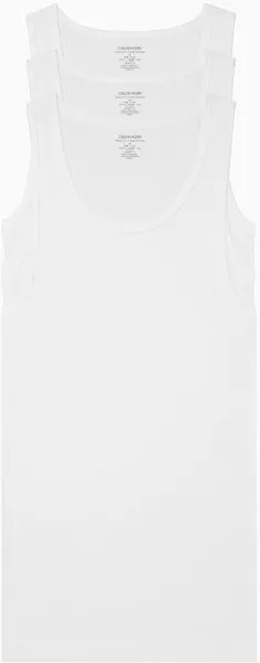 Майка Cotton Classics Multipack Pack Tank Calvin Klein Underwear, белый