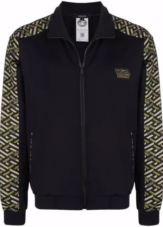 Versace спортивная куртка с принтом La Greca