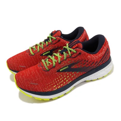 Мужская спортивная обувь для бега Brooks Ghost 13 Pixel Red Navy White Volt 1103481D-610