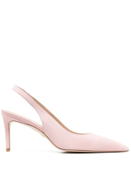 Stuart Weitzman туфли с ремешком на пятке, розовый