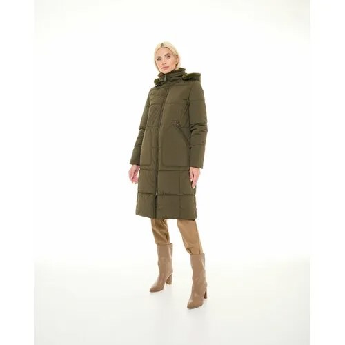 Пальто DIXI COAT, размер 34, хаки