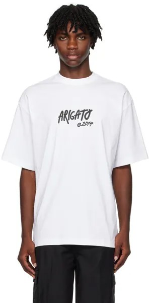 Белая футболка Axel Arigato