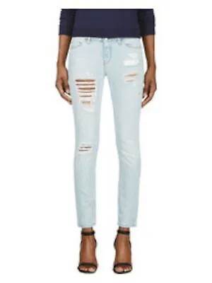 IRO.JEANS Женские голубые укороченные джинсы Размер: 26