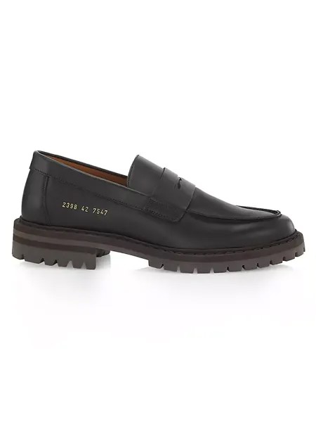 Кожаные пенни-лоферы Common Projects, черный