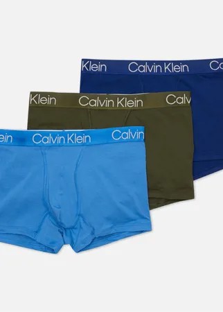 Комплект мужских трусов Calvin Klein Underwear 3-Pack Trunk, цвет комбинированный, размер S