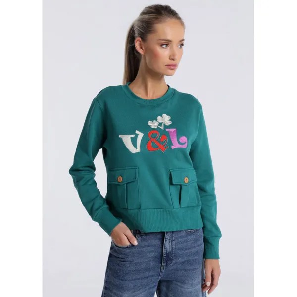 Толстовка Victorio & Lucchino 132518, зеленый