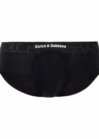 Dolce & Gabbana трусы-брифы с логотипом