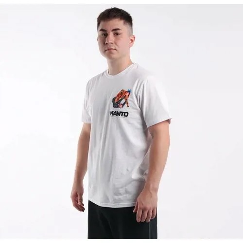 Футболка Manto BJJ GYM 2.0 white - Manto - Белый - 52-XL