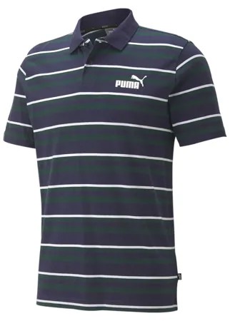 Футболка-поло мужская PUMA Essentials+Stripe J разноцветная XS