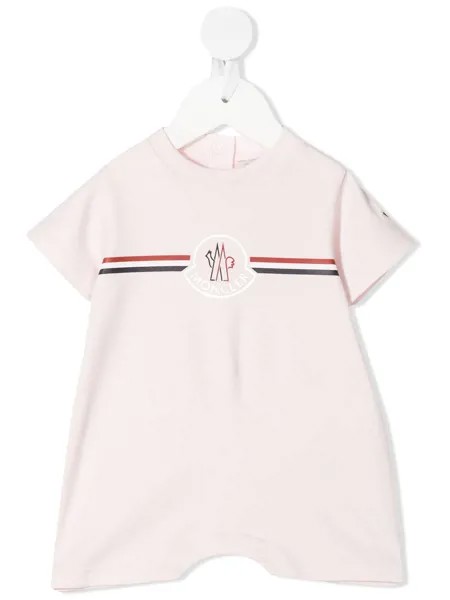 Moncler Enfant ромпер с логотипом