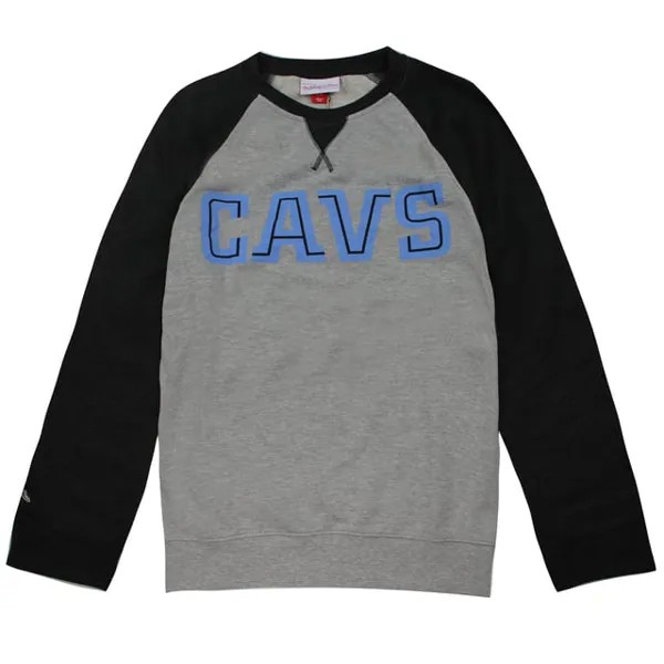 Мужская футболка Mitchell & Ness Cleveland Cavaliers NBA Turf Fleece Mitchell And Ness, серый