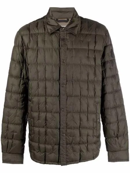 Woolrich стеганая куртка-рубашка