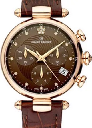 Швейцарские наручные  женские часы Claude Bernard 10215-37RBRPR2. Коллекция Dress code