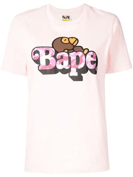 A BATHING APE® Resting Milo logo-print T-shirt
