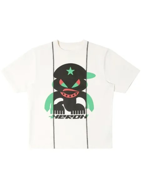 Heron Preston футболка Monster Tape, белый