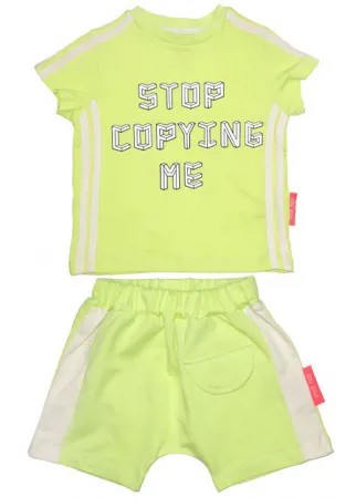 Moi Noi Комплект: футболка и шорты Stop copying me