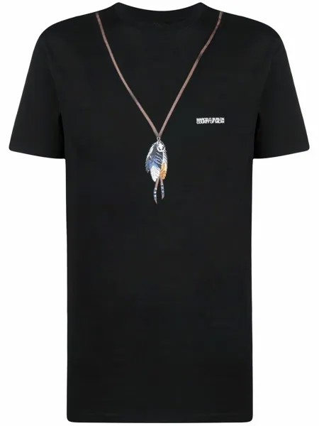 Marcelo Burlon County of Milan футболка с принтом и логотипом