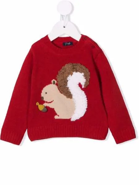 Il Gufo джемпер с вышивкой Squirrel