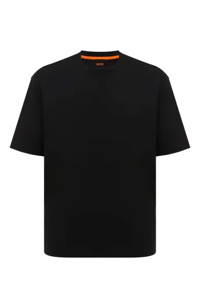 Хлопковая футболка BOSS Orange
