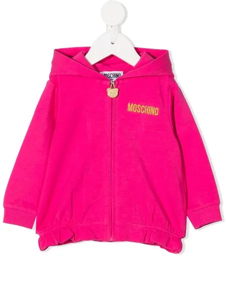 Moschino Kids худи на молнии