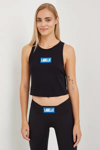 LaBellaMafia топ Продолжай Labellamafia, черный