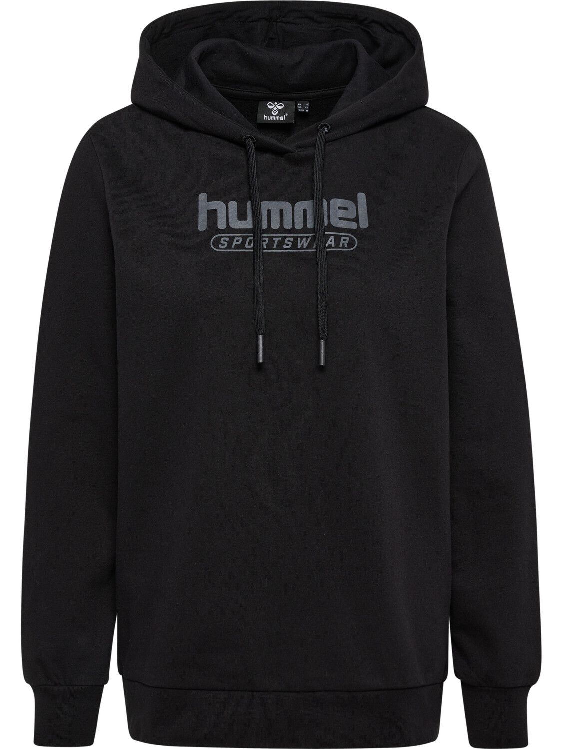 Толстовка Hummel Hoodie Hmlbooster Woman Hoodie, черный