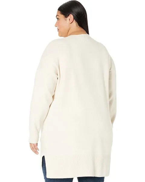 Свитер Madewell Plus Maple Cardigan, цвет Heather Coconut