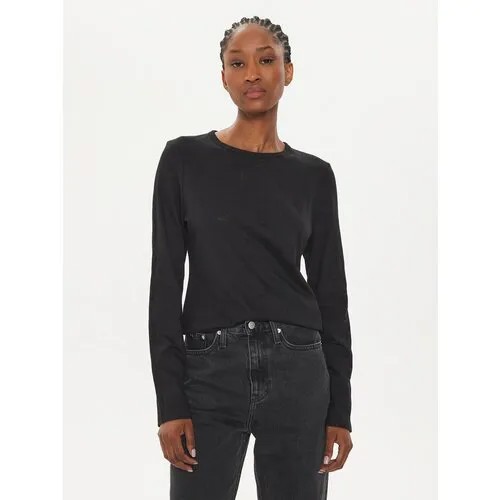Лонгслив Calvin Klein Jeans, размер L, , черный