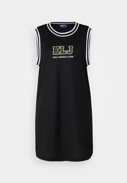 Дневное платье BASEBALL TANK DRESS Karl Lagerfeld, черный
